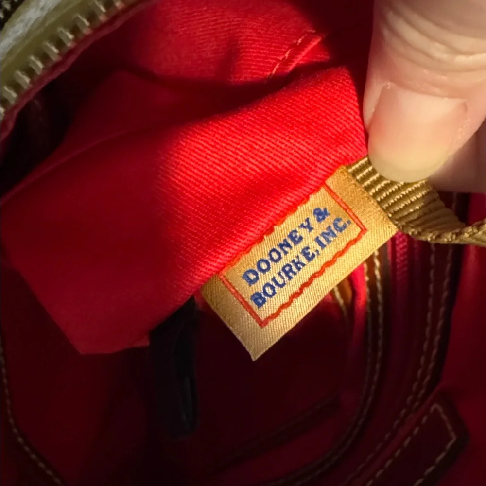 Dooney & Bourke Mustard Yellow Crossbody Bag - Picture 10 of 15